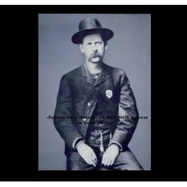 Wyatt Earp Portrait PHOTO Gunfighter Marshal Sheriff Tombstone OK Corral
