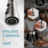HPUFKOT Kitchen Faucet with Pull Down Sprayer Multitask Mode Single