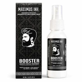 Maximus Tnico para Barba Tupida y Cabello  Tratamiento Anticada Concentrado al 20  Rellena Huecos y Aumenta Densidad  Locin para Crecimiento...       