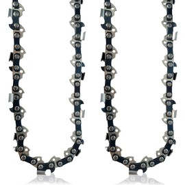 2 Pack 16-Inch Chainsaw Chain,3/8" LP Pitch .050'' Gauge 56 Drive Links for most Craftsman Poulan Ryobi Echo Greenworks Remington Chicago Saw Chains