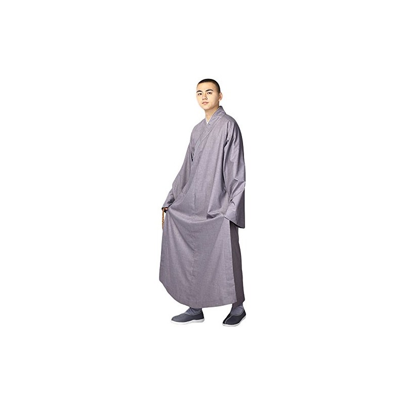 ZooBoo - Albornoz de verano budista Shaolin Monk, de algodón,