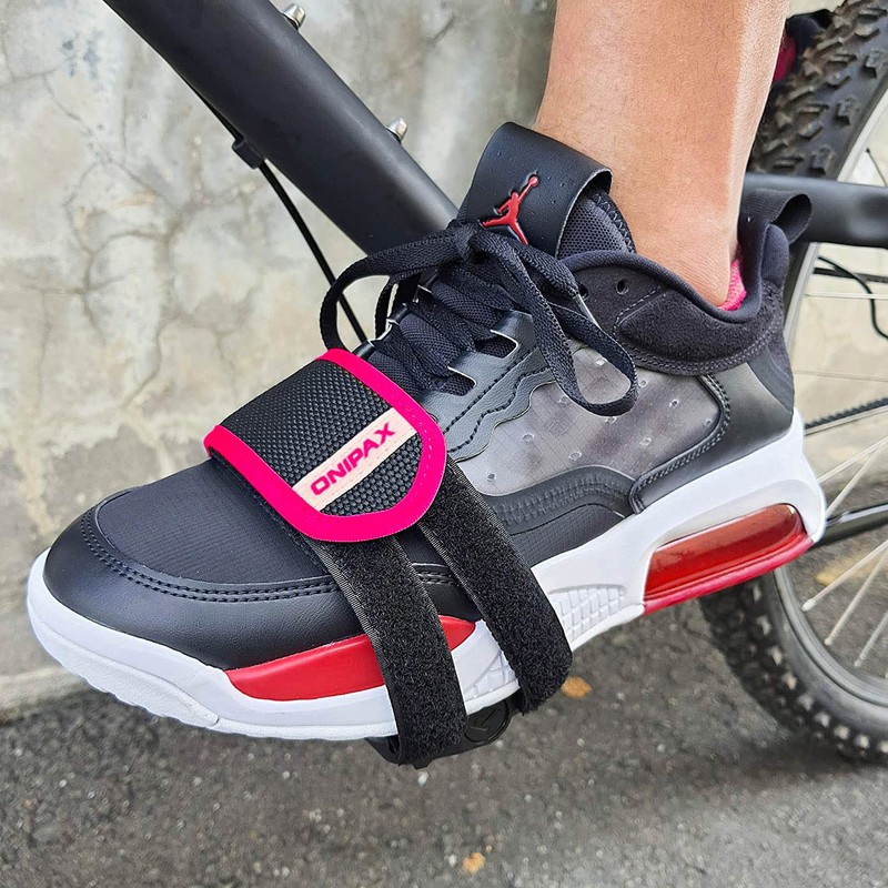 ONIPAX 1 Pair Bike Pedal Strap Toe Clips Straps Tape