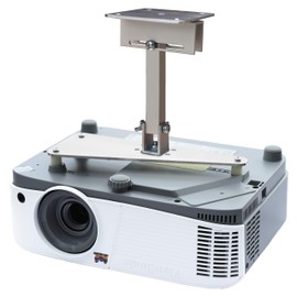 PCMD, LLC. Projector Ceiling Mount Compatible with ViewSonic PS500X PS501W PS501X PS600W PS600X PX706HD with Lateral Shift Coupling (10-Inch Extension)