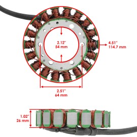 Celox Stator for Suzuki LTF500F LT-F500F Quadrunner 500 1998 1999 2000 2001 2002
