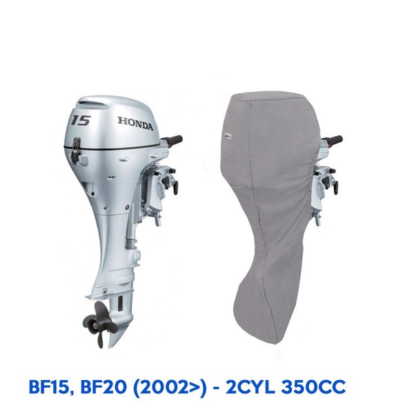 Oceansouth Outboard Motor Full Cover for Honda BF15, BF20 2CYL 350cc (2002>) 20"