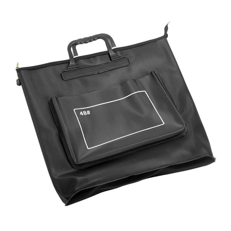 Folding Fish Bucket 48L EVA Thicken Waterproof Anti Leakage Zippered