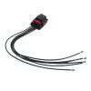 Unbranded New 6-Way Radiator Cooling Fan Connector Harness Plug For