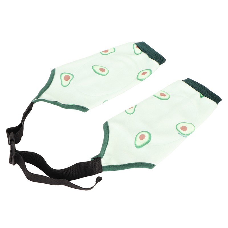 Dog Elbow Wounds Brace Thickened Soft Breathable Avocado Pattern Prevent