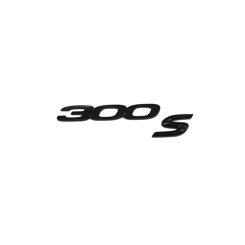 1pc Custom 300-S Trunk Emblem Nameplate 3D Badge Replacement for