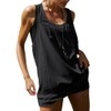 MIHOLL Workout Tank Tops for Women Racer Back Soft Relaxed-