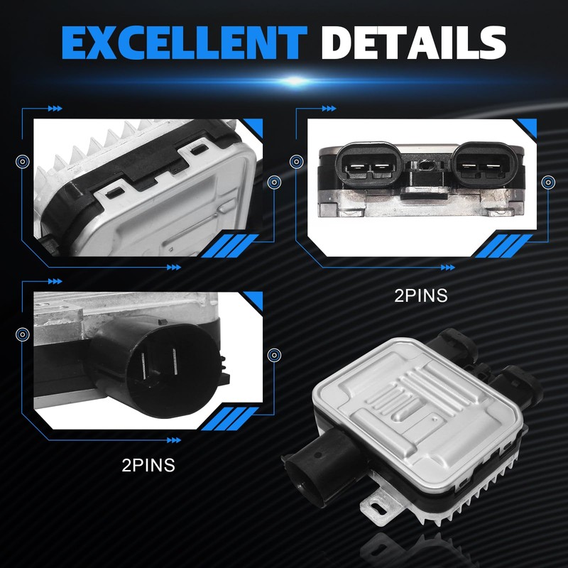 7T43-8C609-BA Engine Radiator Cooling Fan Control Module for Ford Edge