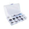 205 Pieces RC Repair Tools Round Flat Head Screws Bearings