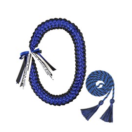 TFTAFAN Graduation Leis and Graduation Honor Cords Class of 2025 Graduation Ribbon Lei Graduation Necklace Braided Necklaces gift for Student Gifts Party Supplies, standard, Nylon, No Gemstone