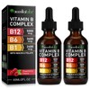 acentiallabs Vitamin B12 Liquid Drops, B12 Sublingual 5000 mcg, Vitamin