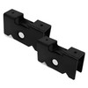 Sliding Window Tandem Roller Assembly Trolley Black Steel 3 inch,