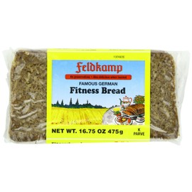 Delba Famous German Fitness Bread, 16.75 Ounce (Pack of 12)