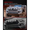 MODIPIM Smoked Shell White Light 4pcs Tacoma LED Grill Lights