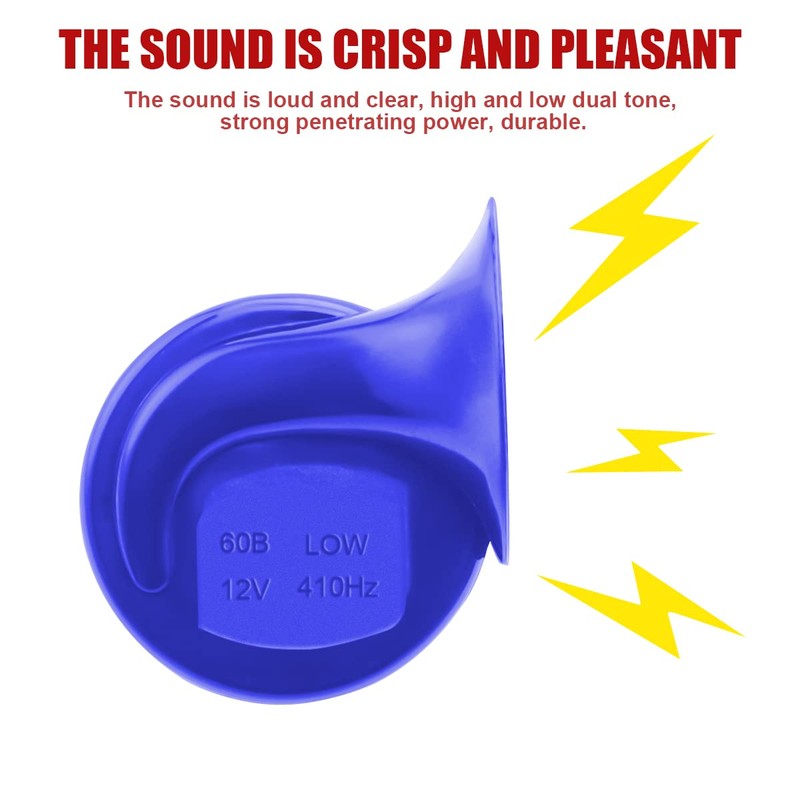 Super Loud Train Horns, Car Waterproof Durable Air Electric Snail