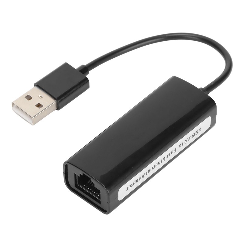 Ethernet Adapter USB to 10 100 Mbps Plug and Play