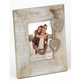 Walther Le Coeur 10 x 15 cm Wooden Frame with Hearts for Photo