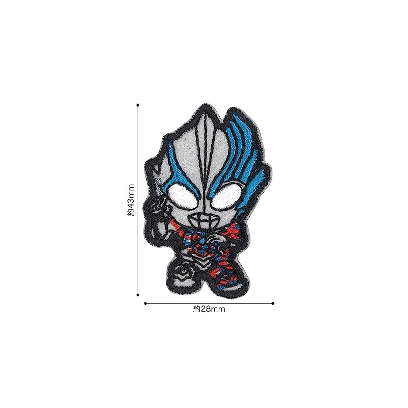Pioneer Ultraman PU3501-PU64 Blazer Patch, 1 Piece Width 1.1 x