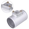Aputoxz Car Mass Airflow Sensor Adapter, 77mm Air Flow Sensor