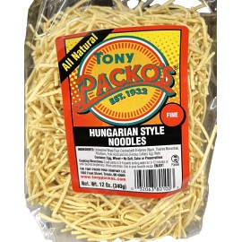 Tony Packo's All Natural Fine Hungarian Noodles 12 oz Packos
