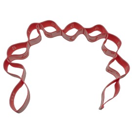 GIMIRO Fitness Elastic Band, Segmented Resistance Band for Yoga, Pilates, Dance, Stretch Band, Rehabilitation, Tension Band (Pink 10 Loops Pose)