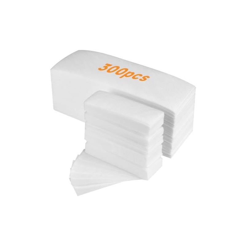 300PCS Large Waxing Strips Paper, Full Size Waxing Strips for