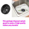 Garbage Disposal Splash Guard Sink Baffle Disposal Replacement Waste Food