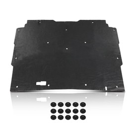 G-PLUS Hood Insulation Pad 1/2" with Clips Compatible with Chevy S10 1982-1993,Fit Chevy S10 Blazer 1983-1993 Black