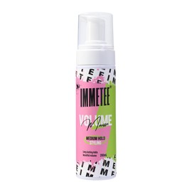 immetee Volumizing Mousse for Fine Hair,Lightweight & Long Lasting,Frizz Control,Create Instant Volume Thickness,Non Sticky Formula,for Women and Men 200ml/6.76oz