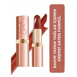 L'Oréal Paris Color Riche Satin Smooth Lipstick, Moisturising Pure Pigment Lip Colour, With Omega 3 & Vitamin E, 182 Extreme