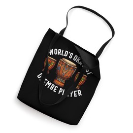 Djembe For Africa Drum Player Jembe Music Men Women Tote Bag