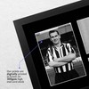 HWC Trading FR A4 Jackie Milburn Newcastle United Gifts Printed