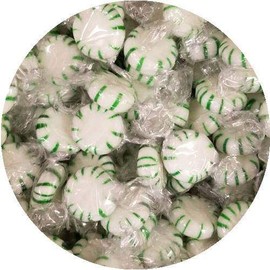 Spearmint Starlight Hard Candy 3 lb Bulk Bag