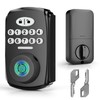 Keyless Entry Fingerprint Door Lock - PHYSEN Smart Deadbolt Set