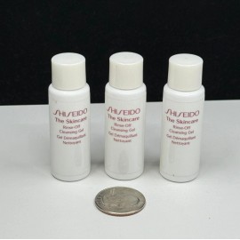 Shiseido NEW Shiseido The Skincare Rinse Off Cleansing Gel 0.4 oz Lot of 3 Non Boxed