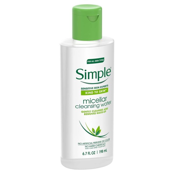 Simple Kind to Skin Cleansing Water, Micellar 6.7 oz