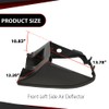 CROSSDESIGN Front Left Lower Bumper Air Deflector Compatible with Land