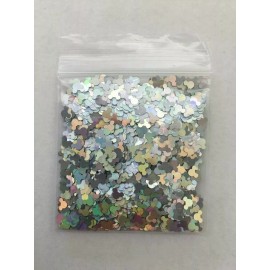 the glitters world Solvent Resistant MICKEY MOUSE Glitter (SILVER) Nail Art Face Crafts DIY-US-1tsp