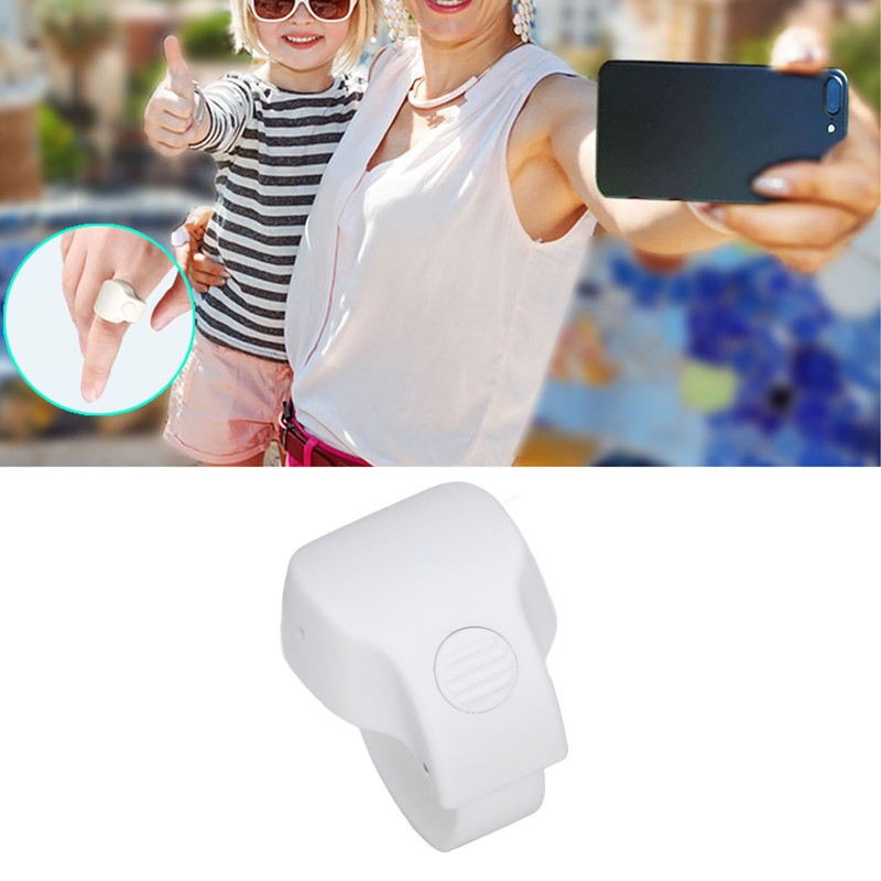 Camera Remote Control Ring BT Portable Smart Ring Controller for