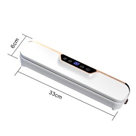 WDEC Automatic Vacuum Sealing Machine, Intelligent Display Screen Vacuum Sealing Machine, Dry and Wet Universal Food Sealing Fresh-keeping Vac Pack Machine, Strong Suction Grain Vacuum Packer