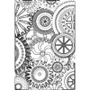 Sizzix 3—D Texture Fades Embossing Folder Mini Mechanics di Tim