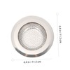 Operitacx 3Pcs Stainless Steel Sink Strainer Clogging Kitchen Filter with