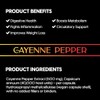 Cayenne Pepper Capsules | 1000mg Per Serving | 120 Vegan