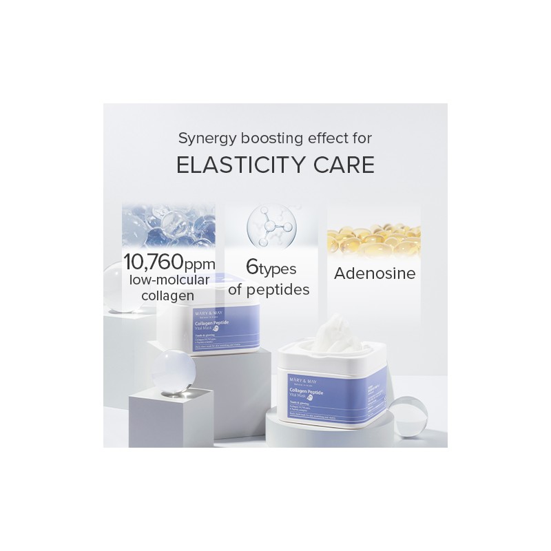 Mary&May [Mary&May]Collagen Peptide Vital Mask (30ea)