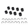 8pcs Rubber Roller Resolution for Cricut Maker, Rubber Roller Replacement