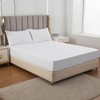Soifox Super King Fitted Sheet White - Bed Sheets with
