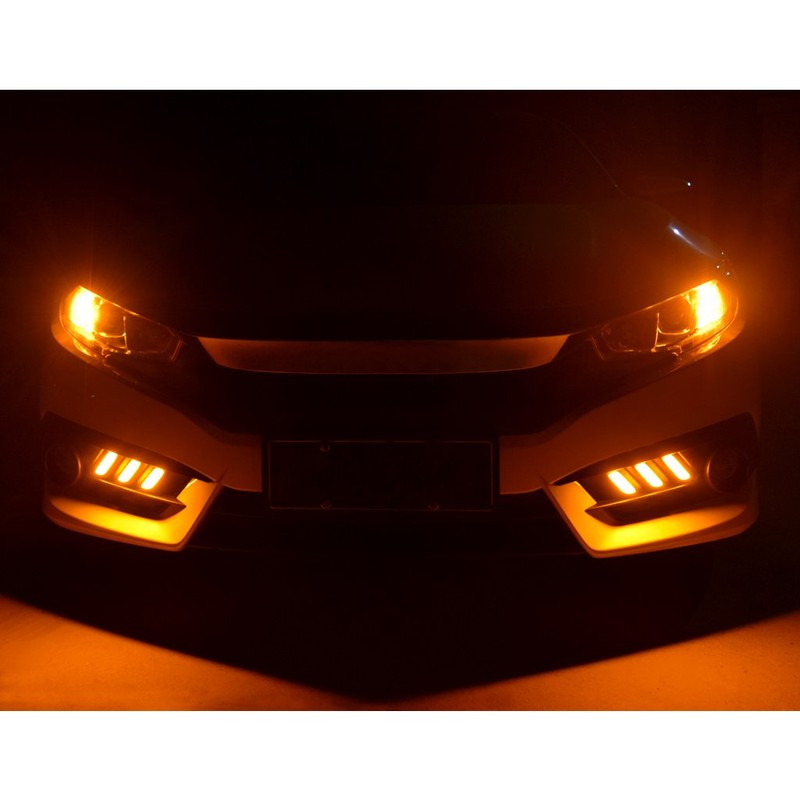 Allinoneparts LED Daytime Running Light Driving Lamps Replacement for 2016-2018